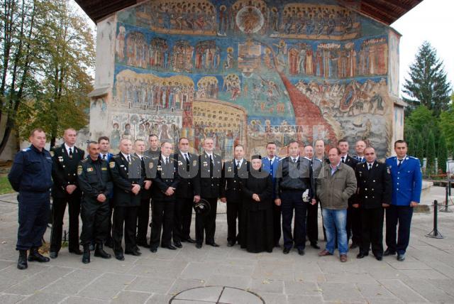 Jandarmii suceveni au primit vizita carabinierilor din Republica Moldova