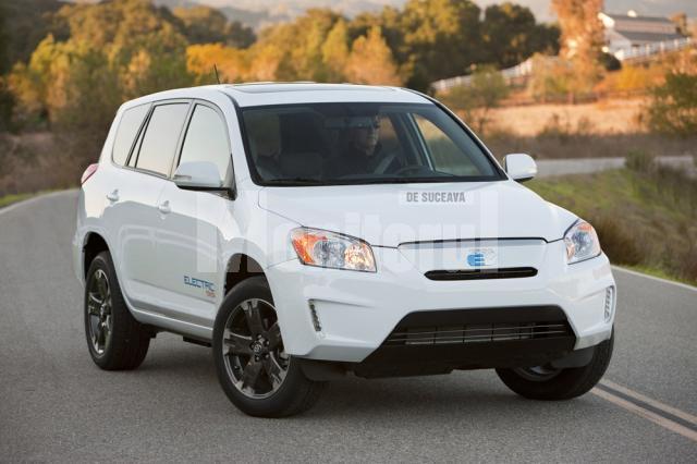 Toyota RAV4 cu motor electric vine anul viitor