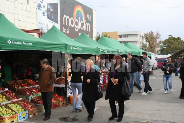 25 de producători din Suceava au participat la Iaşi la Târgul „Produs în Bucovina”