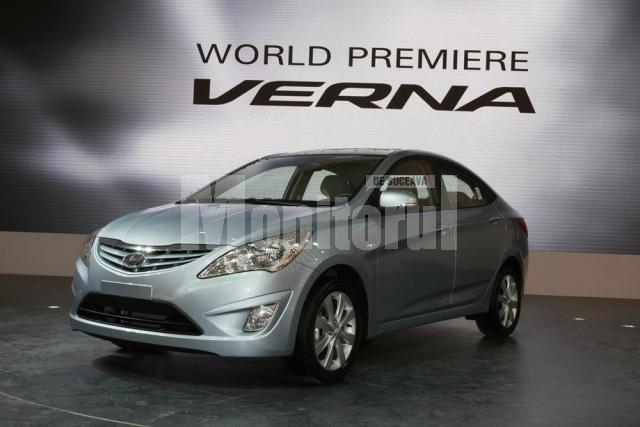 Hyundai Verna prefațează viitorul Accent