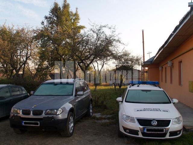 Autoturismul BMV X3, evaluat la aproximativ 70.000 lei, a fost indisponibilizat la sediul IJPF Suceava