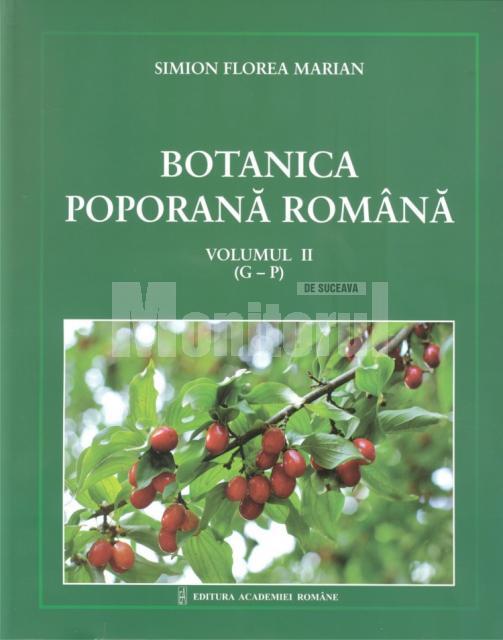 Botanica Poporană Română, vol. II