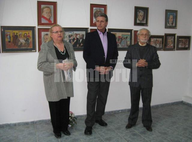 Deschiderea expoziţiei artistului plastic Anton Costîn