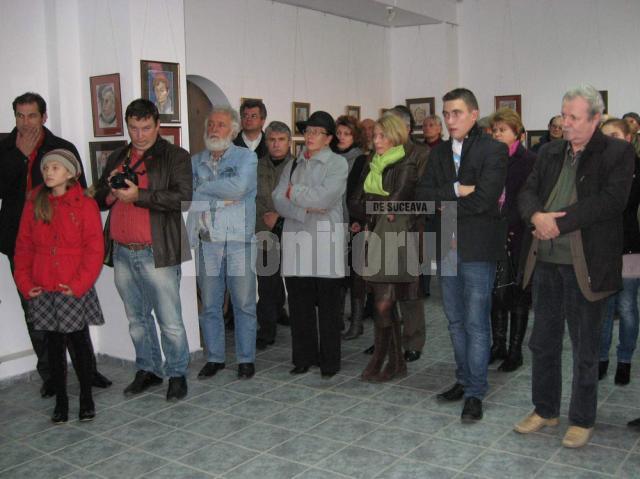 Participanţi la vernisaj