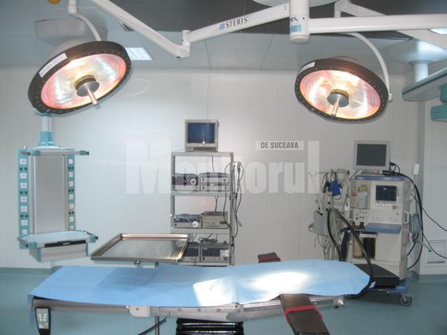 Spitalul Suceava a modernizat patru din cele nouă săli de operaţie