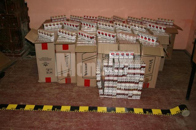Şase focuri de armă pentru reţinerea unui contrabandist de ţigări