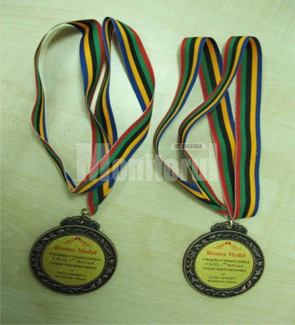 Medalii obţinute de colectivul Facultăţii de Inginerie Alimentară