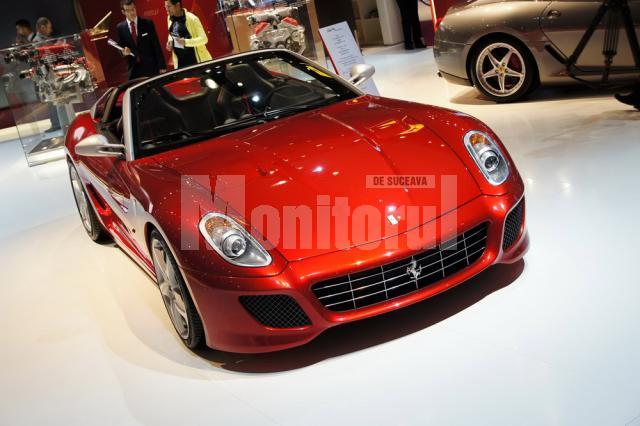 Ferrari SA Aperta model închinat adus companiei Pininfarina