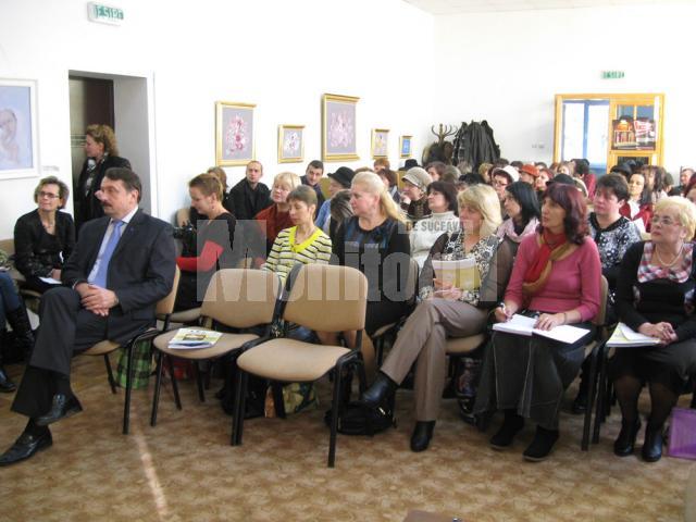 Participanţi la workshop
