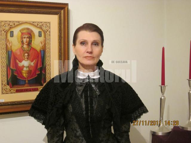 Olga Kobylianska - actriţa Anepska Dina Serghievna