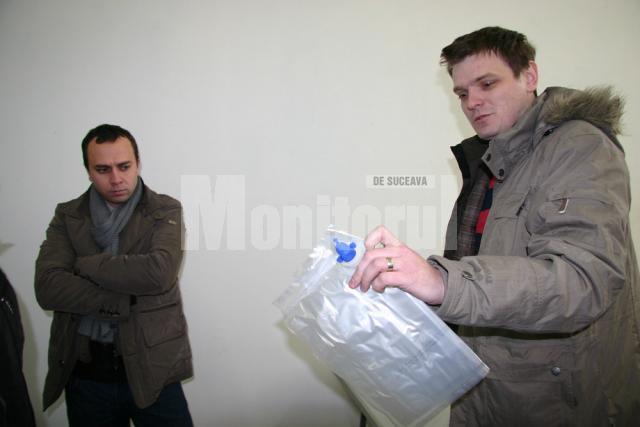 Andrei Toma (stânga) şi Andrei Moroşanu (dreapta) au pus pe picioare o afacere riscindu-şi economiile şi făcând împrumut din bancă