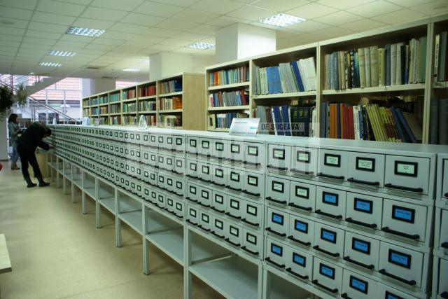 Sute de mii de volume, în Biblioteca Universităţii „Ştefan cel Mare”
