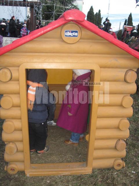 Cele mai apreciate surprize pregătite pentru copii au fost casele miniaturale