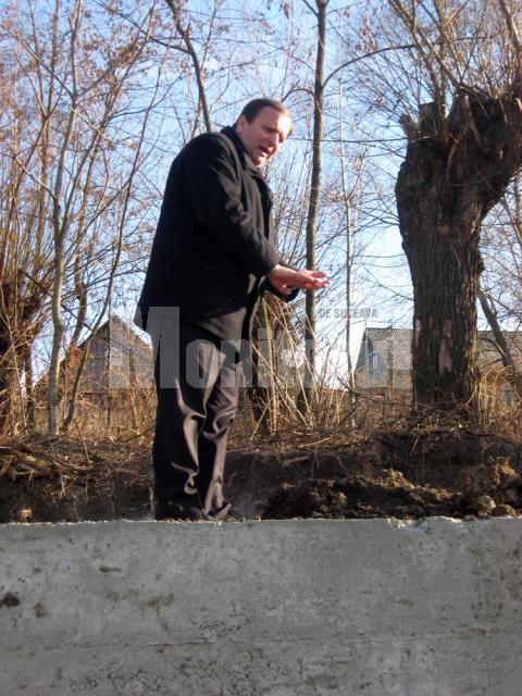 Flutur a inspectat lucrările de infrastructură din comuna Dorneşti