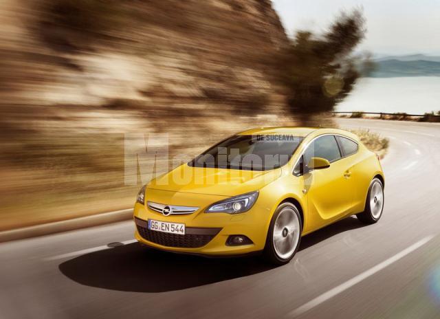 Opel Astra GTC este disponibil în România