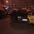 Maşina condusă de poliţist a izbit violent un taxi