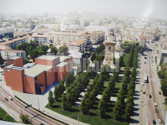 Cum va arăta centrul Sucevei după finalizarea proiectului Curtea Domnească