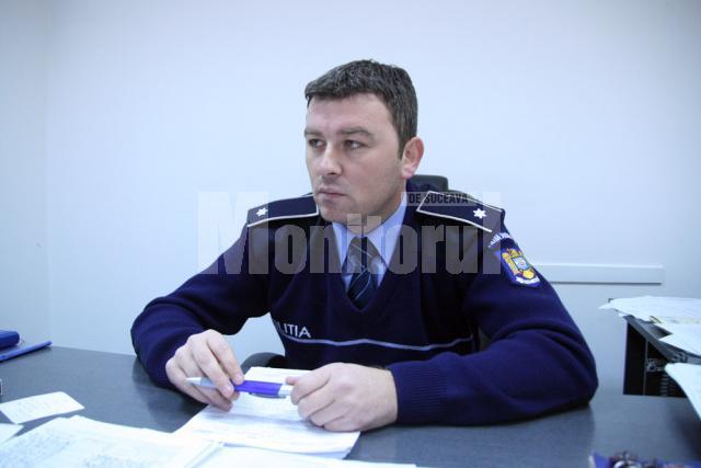 Subcomisarul Petru Jucan, noul şef al Poliţiei Rutiere