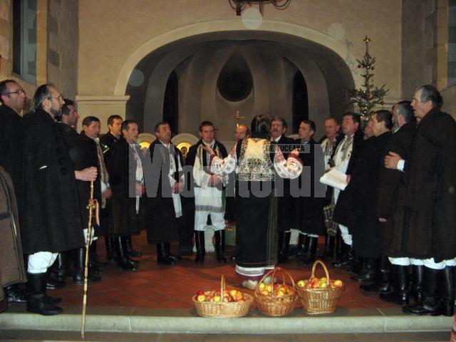 Concert de colinde în biserica românească din Geneva