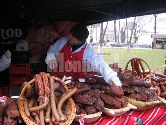 Preparatele din carne au avut cel mai mare succes la „Târgul de Crăciun”