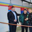 Tăierea panglicii - inaugurare a primei săli de MMA din zona Moldovei