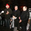 Flutur, Lungu şi Bălan l-au ajutat pe Moş Crăciun să vină cu daruri la copiii din Burdujeni