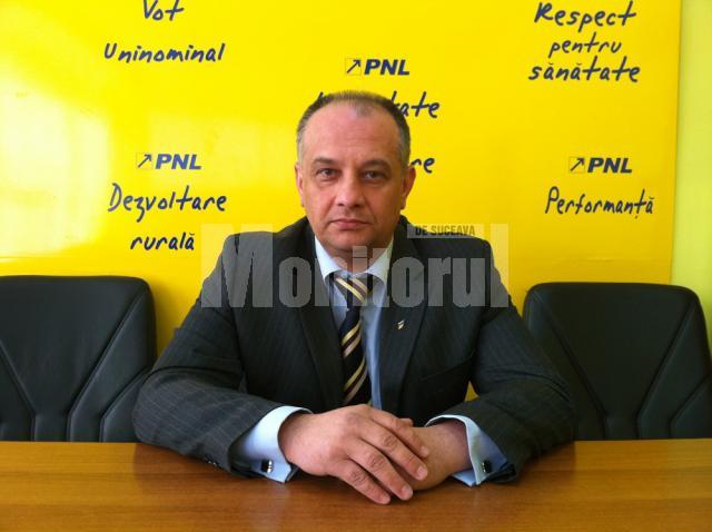 Preşedintele Organizaţiei Judeţene Suceava a PNL, Alexandru Băişanu