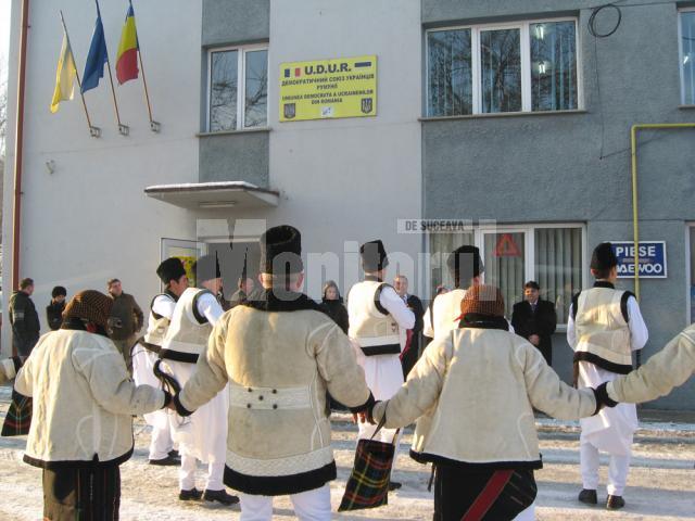 Dumitru Mohan a fost colindat la sediul UDUR