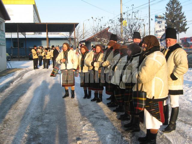 Grup de colindători de la Calafindeşti