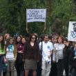 Marşul antiviolenţă, antidrog şi antitutun, organizat de Asociaţia „Euroactiv” în luna mai
