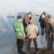 Pe Iazul „Parţâc” din Bosanci, pompierii civili au reuşit să confecţioneze şi anul acesta cruci de gheaţă pentru Bobotează