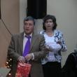 Dumitru Savu şi Ana Negru, doi dintre organizatorii Revelionului pensionarilor