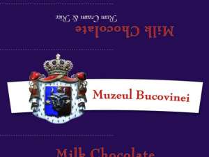 Eticheta pentru ciocolata Muzeului Bucovinei