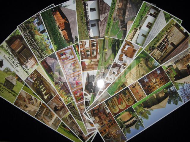 Cărţi poştale cu imagini din muzee în aer liber