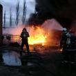 Incendiu la fabrica de reşapat cauciucuri din Slobozia