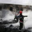 Incendiu la fabrica de reşapat cauciucuri din Slobozia