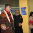 Mihai Pînzaru Pim prezentând expoziţia de acuarelă Anotimpuri eminesciene