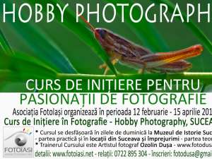 Curs iniţiere Hobby Photography