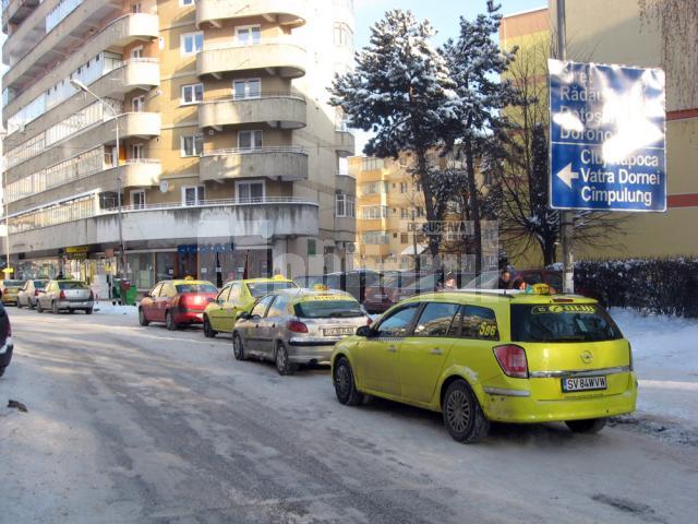 Străzi îngheţate
