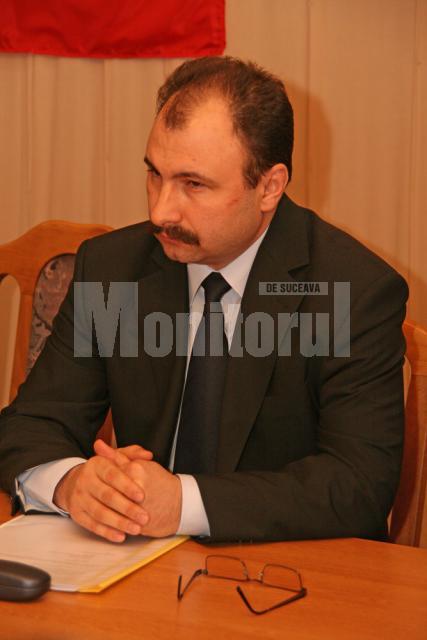 Preşedintele Comitetului Judeţean pentru Situaţii de Urgenţă, prefectul de Suceava, Sorin Popescu