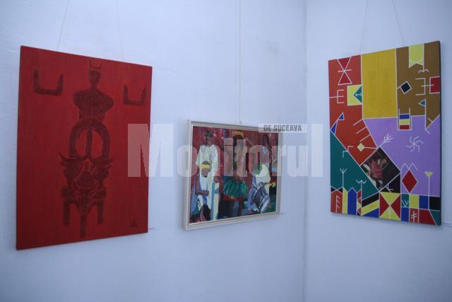 Secvenţă din expoziţia lui Constantin Severin