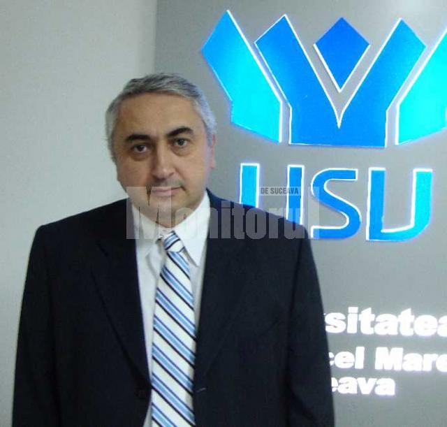Prof. univ. doc. ing.Valentin Popa, candidat la funcţia de rector al Universităţii „Ştefan cel Mare”