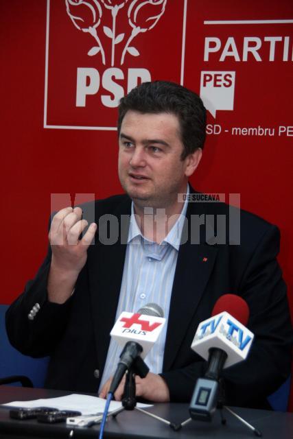 Preşedintele Organizaţiei Judeţene Suceava a PSD, deputatul Cătălin Nechifor