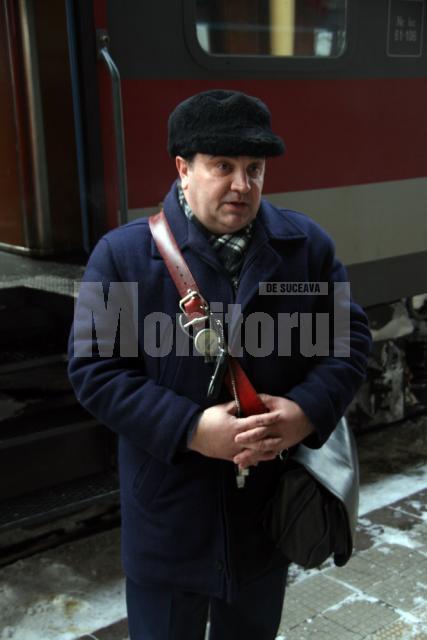 Şeful de tren Valentin Dinu