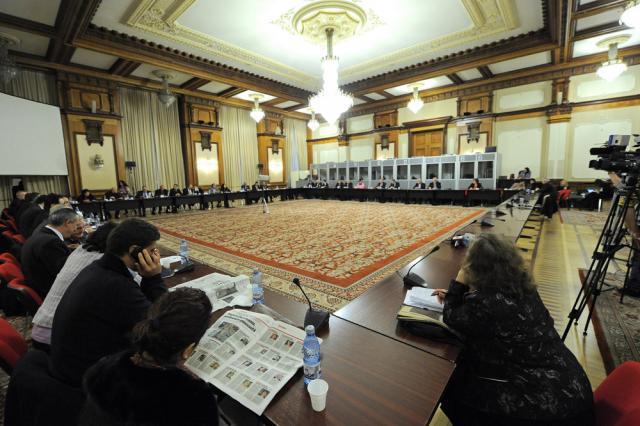 Persoanele nominalizate ca miniştri în Cabinetul Ungureanu au fost audiate în comisiile parlamentare. Foto: MEDIAFAX
