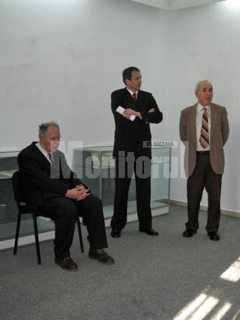 Prof. univ. dr. Alexandru Ungureanu, prof. univ. dr. Adrian Grozavu şi conf. univ. Ioan Iosep