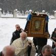 Icoana “Umilenie” a ajuns ieri la Biserica de stil vechi Sf. Ioan cel Nou din cartierul George Enescu