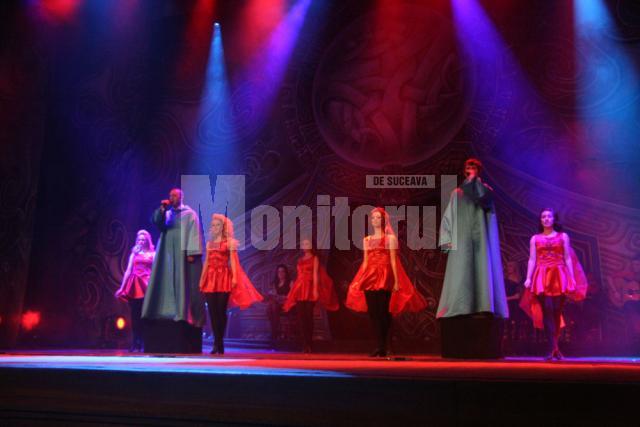 Sucevenii au cunoscut cultura irlandeză autentică prin „Rhythm of the Dance”