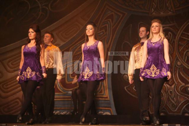 Sucevenii au cunoscut cultura irlandeză autentică prin „Rhythm of the Dance”