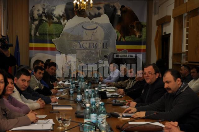 La Suceava a luat fiinţă sâmbătă Asociaţia Crescătorilor de Bovine pentru Carne din România